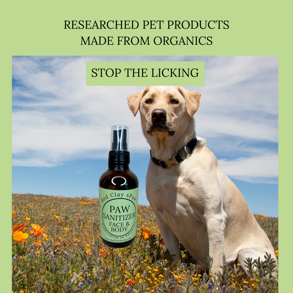 Paw Sanitizer, for those who love to lick